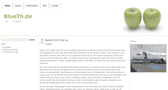 Desktop Screenshot of blueth.de